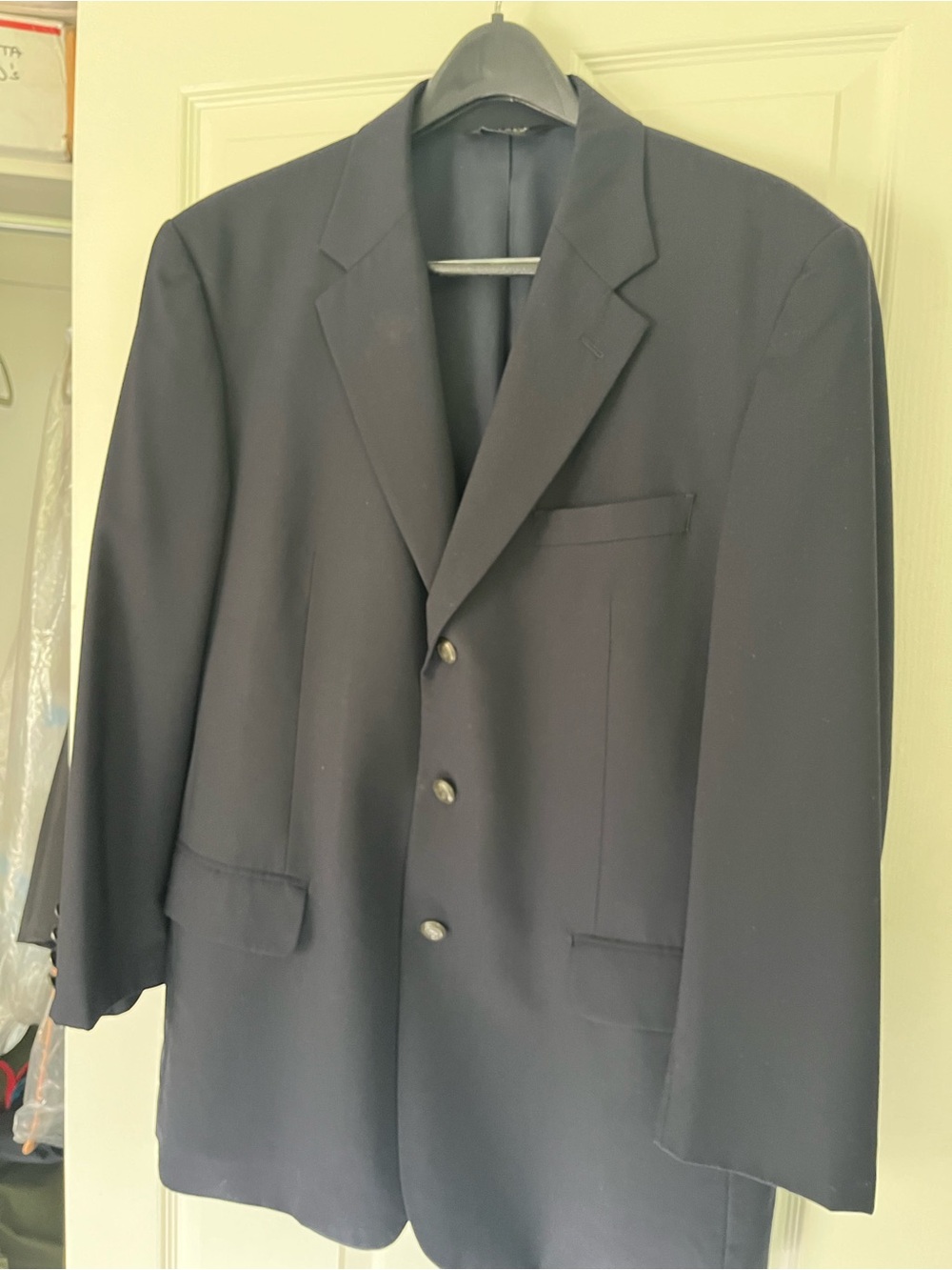 Jos. A. Bank Men's Navy Three-Button Sport Coat